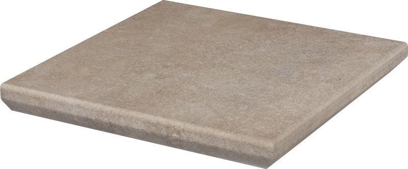 Угловая ступень Viano Beige с капиносом 33x33х1,1