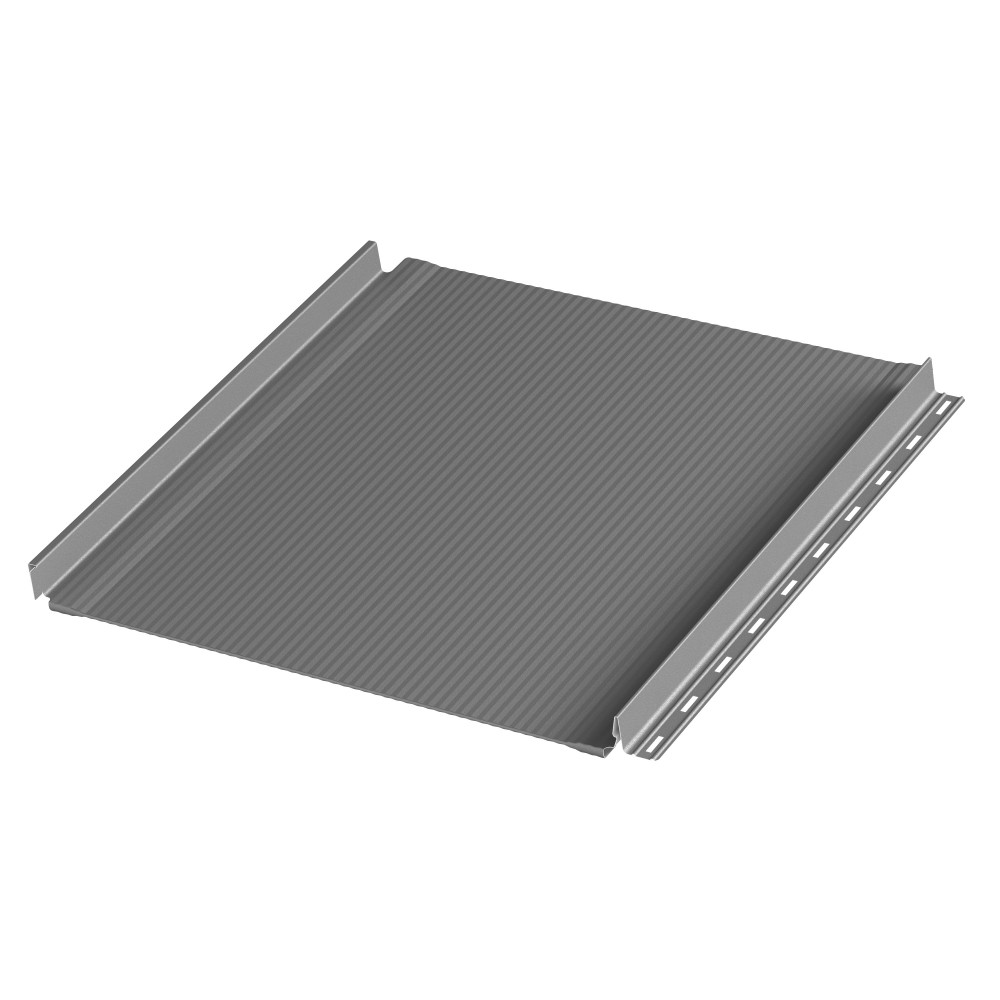 Фальцевая панель AQUACLICK Бриз (с подгибом) мат. (RAL7024) Rooftop