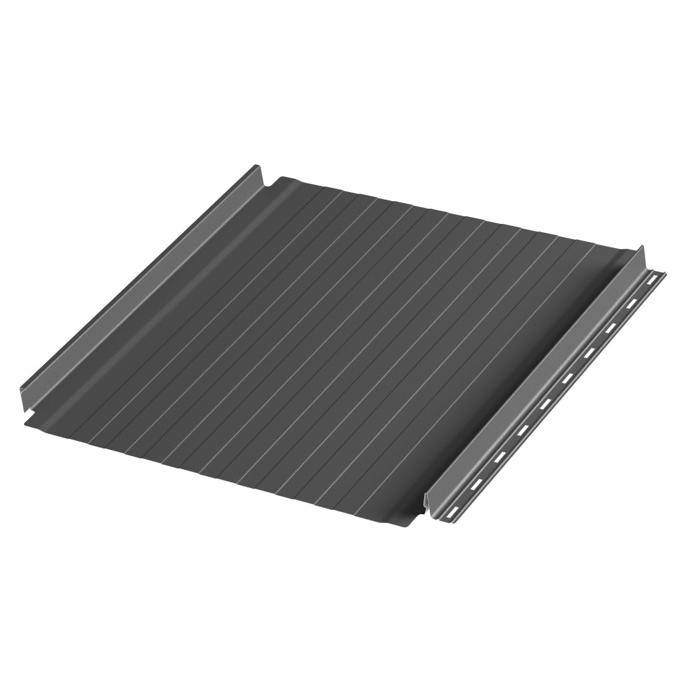 Фальцевая панель AQUACLICK Силуэт 8 (без подгиба) мат. (RAL7016) Rooftop